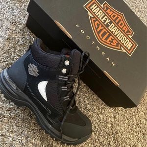 Harley Davidson steel toe work boots